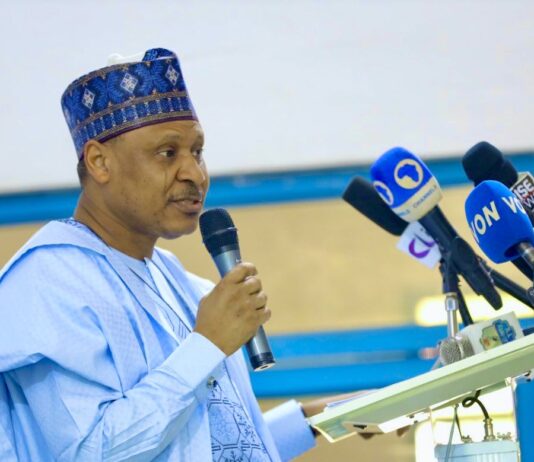 Honorable Minister of Information and National Orientation, Mohammed Idris