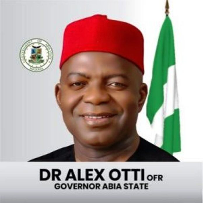 His Excellency, the Governor of Abia state, Dr. Alex Otti, OFR