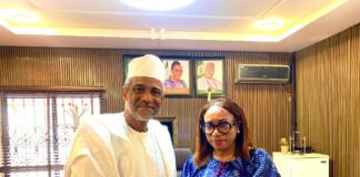 Alhaji Munzali Dantata, the newly appointed Chairman of the Board of Trustees for the Federation of Tourism Associations of Nigeria (FTAN) met with the Honourable Minister of Tourism, Lola Ade-John.