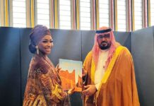 Minister of Arts, Culture and the Creative Economy Barrister Hannatu Musa Musawa has met with Faisal bin Fadhil Alibrahim, the Saudi Minister of Economy and Planning