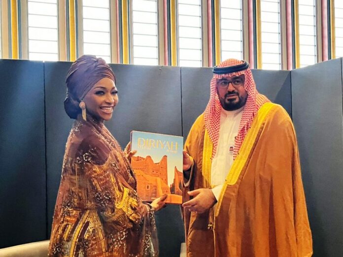 Minister of Arts, Culture and the Creative Economy Barrister Hannatu Musa Musawa has met with Faisal bin Fadhil Alibrahim, the Saudi Minister of Economy and Planning