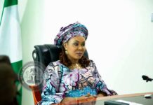 Honourable Minister of Women Affairs, Barrister (Mrs) Uju Kennedy-Ohanenye