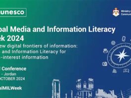 Nigeria participates at the 13th Global Media and Information Literacy Week in Jordan, calls for international support for the International Media and Information, Literacy Institute