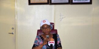 The National Coordinator SERVICOM PRESIDENCY Mrs Nnenna Akajemeli during the course of the week-long celebration.