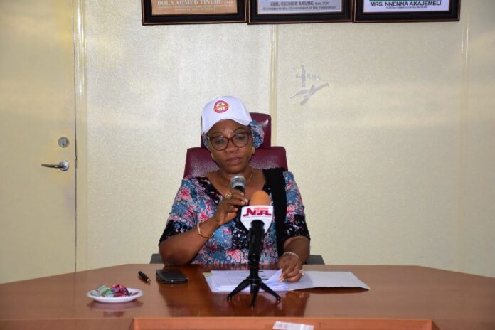 The National Coordinator SERVICOM PRESIDENCY Mrs Nnenna Akajemeli during the course of the week-long celebration.