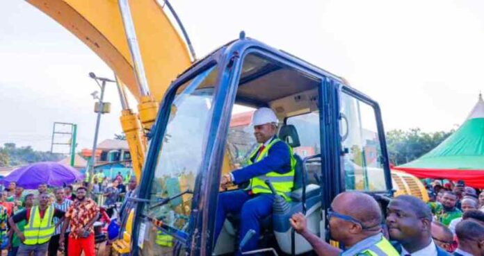 Gov Mbah Flags-Off Dualization Of 43.7 Penoks-Abakpa Nike-Opi-Nsukka Road