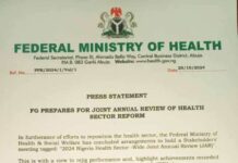 FG Prepares For Joint Annual Review Of Health Sector Reform