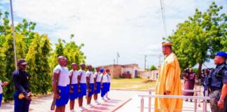 Governor Radda Makes Surprise Visit to Katsina Community Watch Corps Training Ground