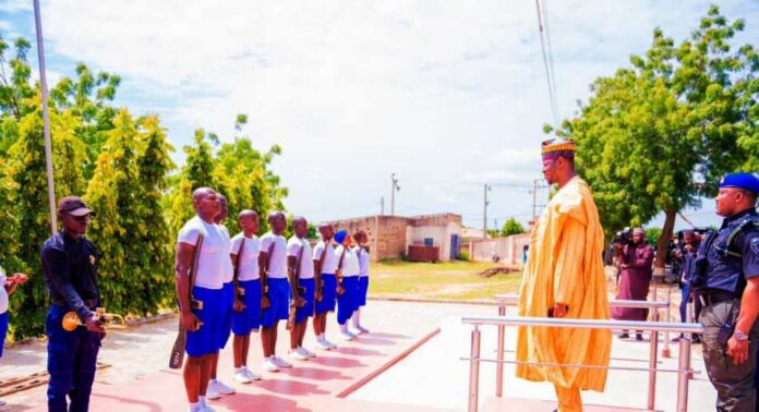 Governor Radda Makes Surprise Visit to Katsina Community Watch Corps Training Ground