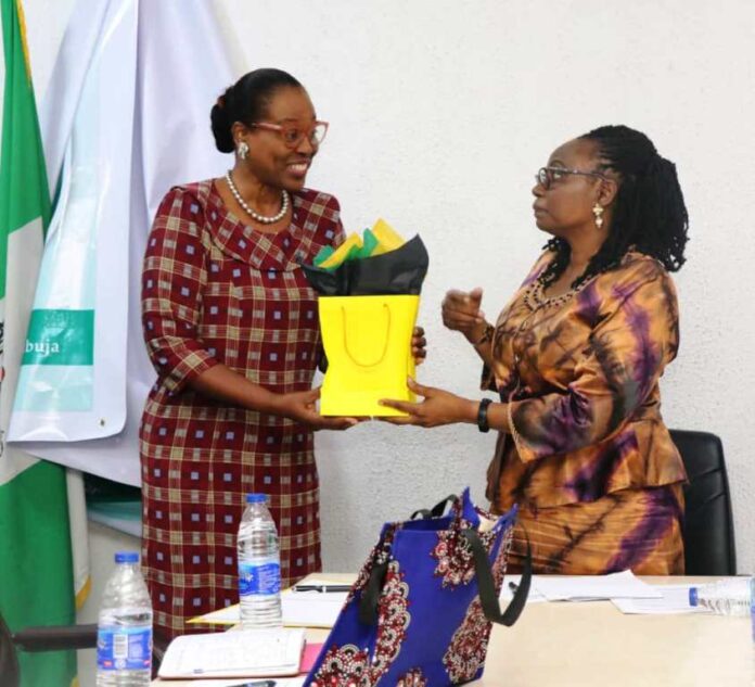 L to R AMB. Sheila Sealy Monteith, Permanent Secretary of Foreign Affairs and Foreign Trade of Jamaica and Permanent Secretary of FMAC, TOURISM AND CREATIVE ECONOMY, IBIENE ROBERTS