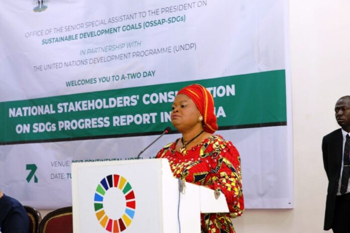 Senior Special Assistant to the President on SDGs princess Adejoke Orelope-Adefulire