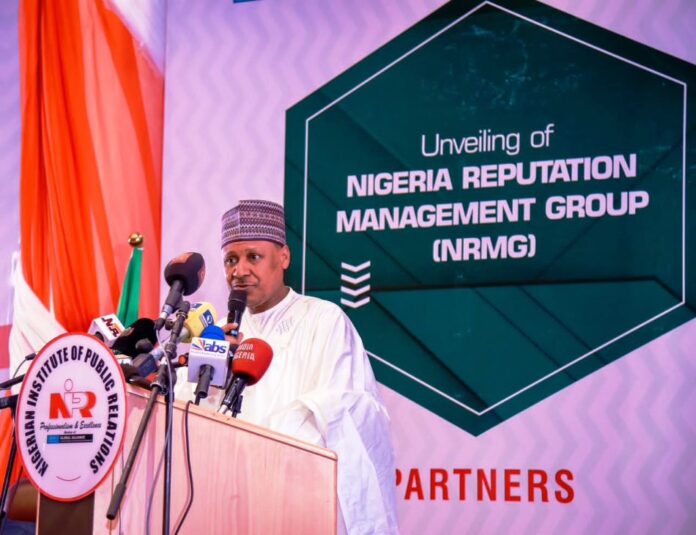 Remarks by the Honorable Minister of Information and National Orientation (HMINO), Mohammed Idris, fnipr, at the formal unveiling of the Nigeria Reputation Management Group (NMRG), in Abuja, on Tuesday, October 15, 2024