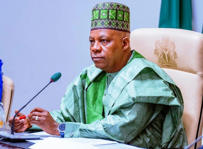 Vice President, Senator Kashim Shettima