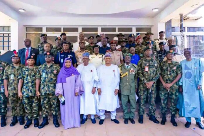 Gov. Uba Sani Lunched 2025 Armed Force Remembrance Emblem