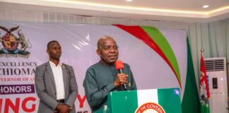 Governor Otti Hosts Mayors, Pledges To Work With Our-Gone Mayors Who Performed Exceptionally