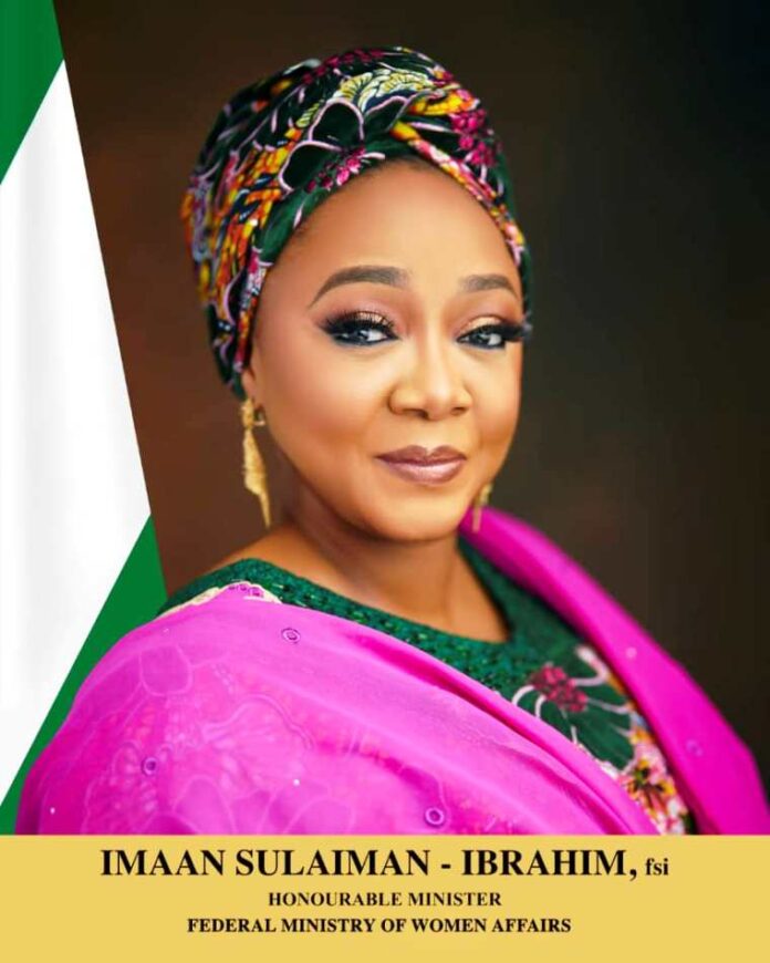 Hajiya Imaan Sulaiman-Ibrahim, fsi, Honourable Minister of Women Affairs