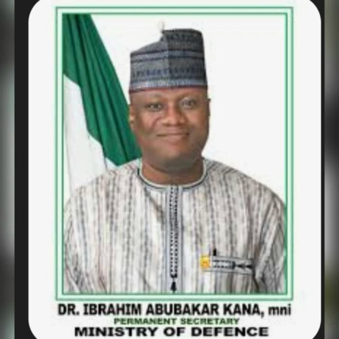 Permanent Secretary of the Ministry, Dr. Ibrahim Abubakar Kana mni