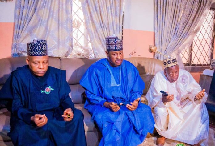 President Tinubu Condoles with Governor   Radda and families of Amb. Zakari, Kurfi.