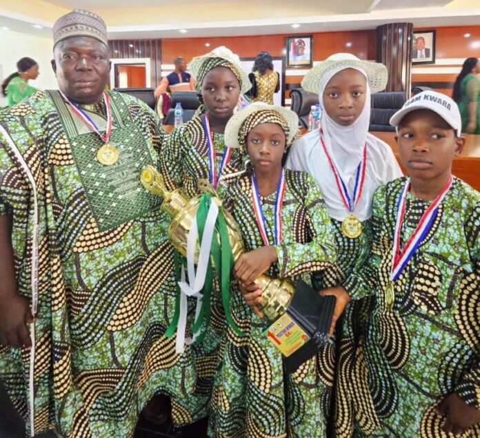 Gov Abdulrazaq celebrates as Kwara Pupils win Presidential Debate for third time