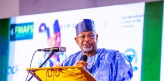 The Minister of Agriculture and Food Security, Sen Abubakar Kyari, while addressing the 46th Council in Calabar, Cross River State.