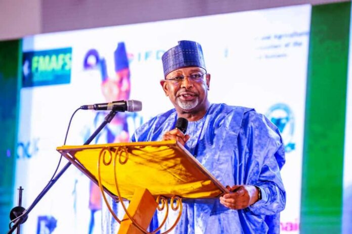 The Minister of Agriculture and Food Security, Sen Abubakar Kyari, while addressing the 46th Council in Calabar, Cross River State.