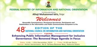 48th Meeting of the National Council on Information and National Orientation