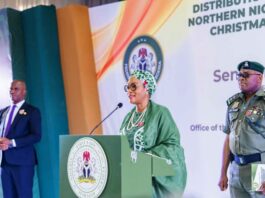 Nigeria’s First Lady, Senator Oluremi Tinubu, donates 22,800 Bags of Rice, N95m to Northern States’ Christians