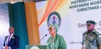 Nigeria’s First Lady, Senator Oluremi Tinubu, donates 22,800 Bags of Rice, N95m to Northern States’ Christians