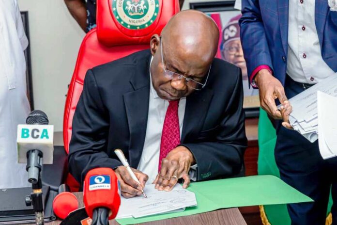 Gov. Otti assents 2025 Budget into Law