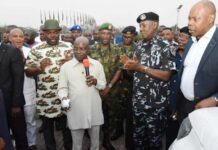 Governor Otti Presents 20 Hilux Vehicles To Security Agencies In Abia State