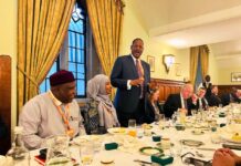 Governor Radda Projects Katsina Economic Potentials at WABG Lunch in UK Parliament