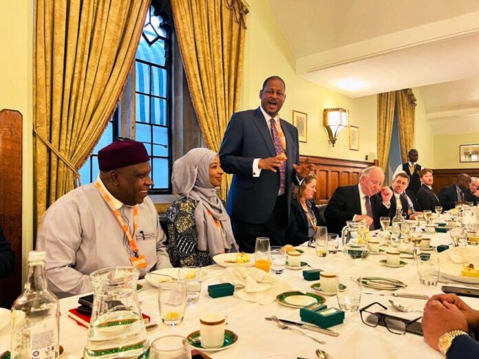 Governor Radda Projects Katsina Economic Potentials at WABG Lunch in UK Parliament