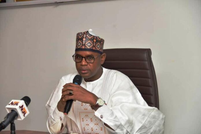 Honourable Minister of State, Federal Ministry of Works, Muhammad  Bello Goronyo, Esq