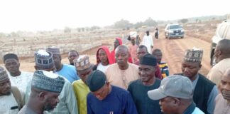 Occassion of the inspection of Renewed Hope Housing Sites in Kano by the Hon Minister of State, Rt Hon Yusuf Abdullahi Ata, Friday, November 29th, 2024