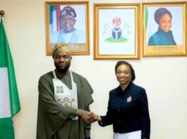 Dr Bosun Tijani (left) Hon Minister Communications innovation and Digital economy and Dr Jumoke Oduwole MFR Hon. Minister Trade and Investment (right)