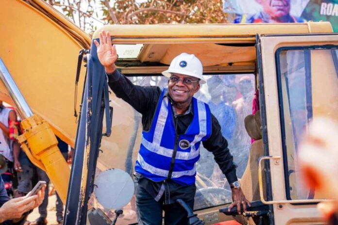 Governor Otti Flags-Off The Reconstruction Of 13.9 Kilometres Onuinyang - Okporoenyi - Oboro - Ikwuano Road