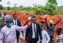 Gov Okpebholo Inspects Ongoning Work At First Flyover In Benin City