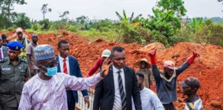 Gov Okpebholo Inspects Ongoning Work At First Flyover In Benin City