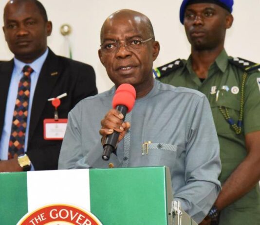 Abia State Governor, His Excellency, Dr. Alex Otti
