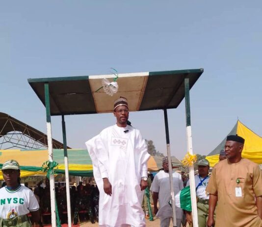 Governor Uba Sani Welcomes New Corps Members at NYSC Orientation Ceremony in Kaduna