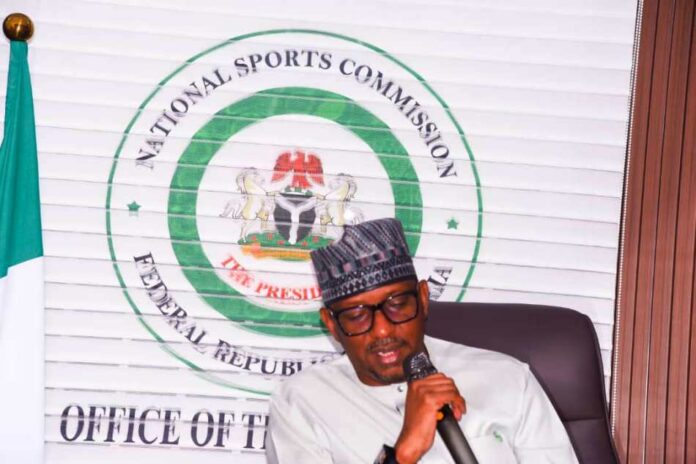 DG, National Sports Commission (NSC) Chairman Mallam Shehu Dikko