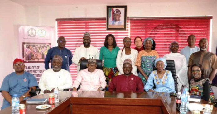 ES NCPWD, Hon. Ayuba Gufwan, management staff and delegation from Sightsavers led by County Director, Dr Joyce Shuaibu and Regional Director, Boubacar Dicko.