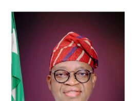 Honourable Minister of Marine and Blue Economy, Adegboyega Oyetola, CON