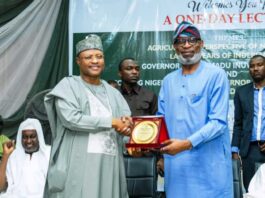Minister of Solid Minerals, Dele Alake, and Kaduna State Governor, Uba Sani
