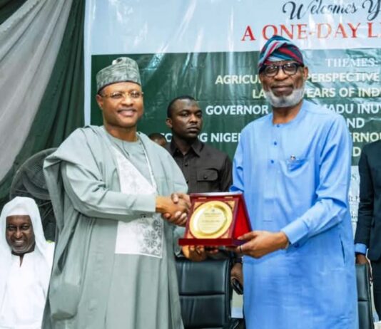 Minister of Solid Minerals, Dele Alake, and Kaduna State Governor, Uba Sani