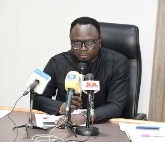 Honorable Minister of the Federal Ministry of Youth Development, Comrade Ayodele Olawande