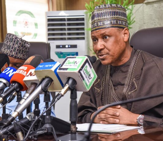 Minister of Information and National Orientation Alhaji Mohammed Idris