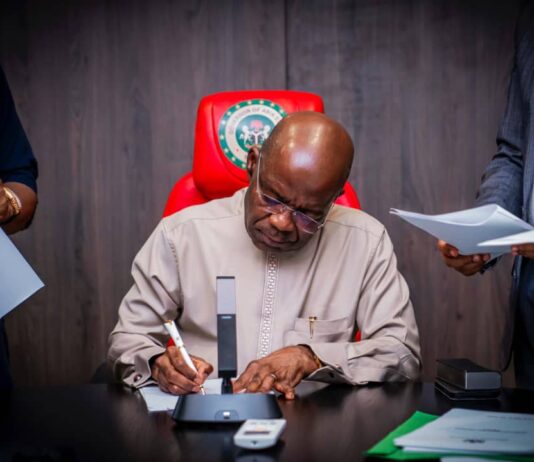 Abia State Governor, His Excellency, Dr. Alex Otti