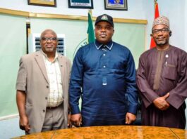Gov Otti welcomes COREN President, prays for enforcement of qualitative service