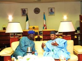 Minister Of Humanitarians Pay Courtesy To Gov. Sani Of Kaduna